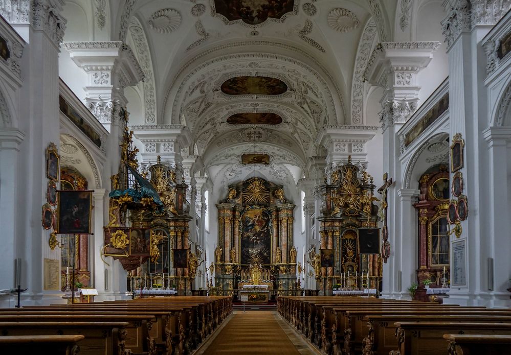 Klosterkirche Peter und Paul Irsee / Ostallgäu (1) Foto & Bild