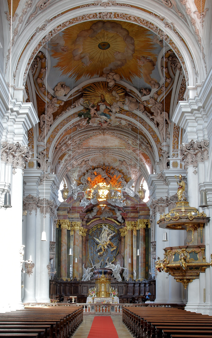 Klosterkirche Rohr Blick zum Chor