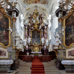 Klosterkirche Schöntal Blick hinters Gitter