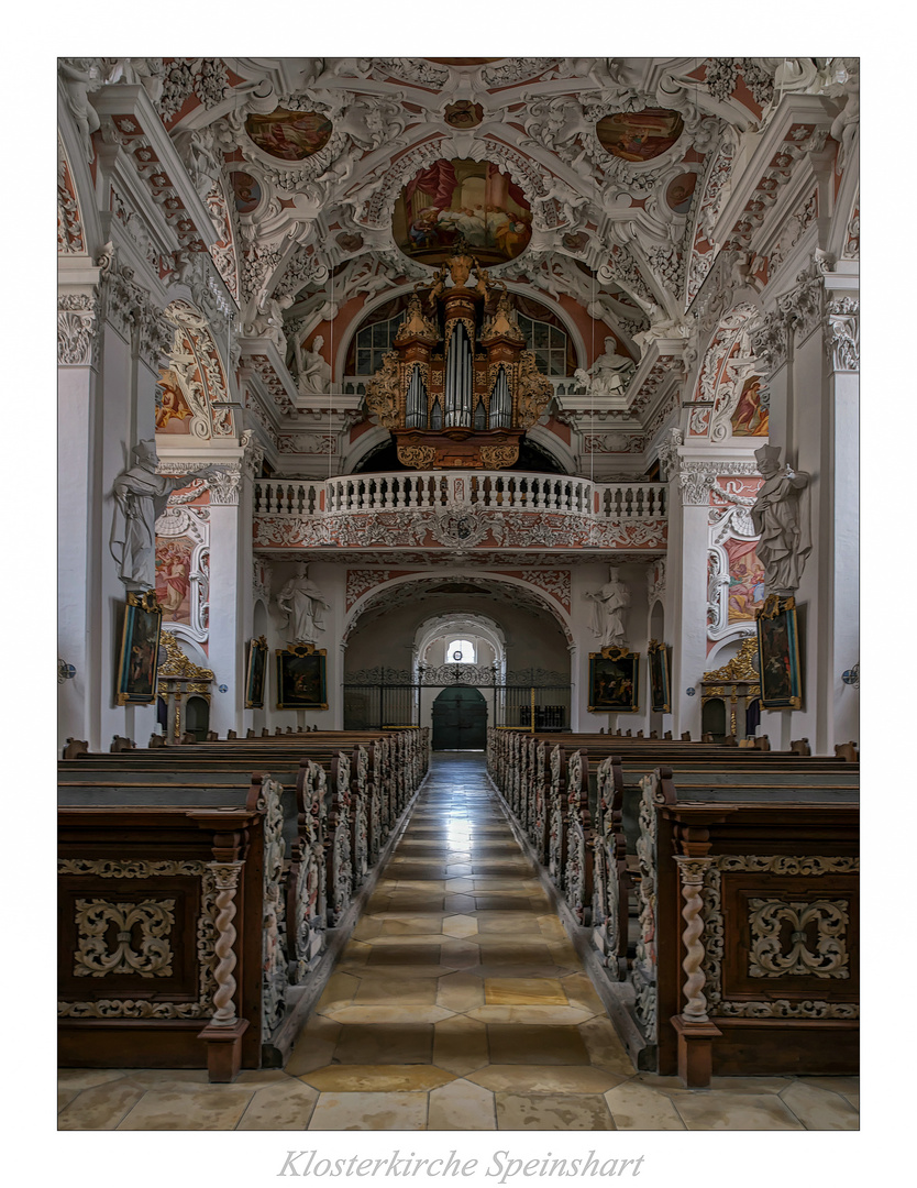 Klosterkirche Speinshart " Gott zu Gefallen... "