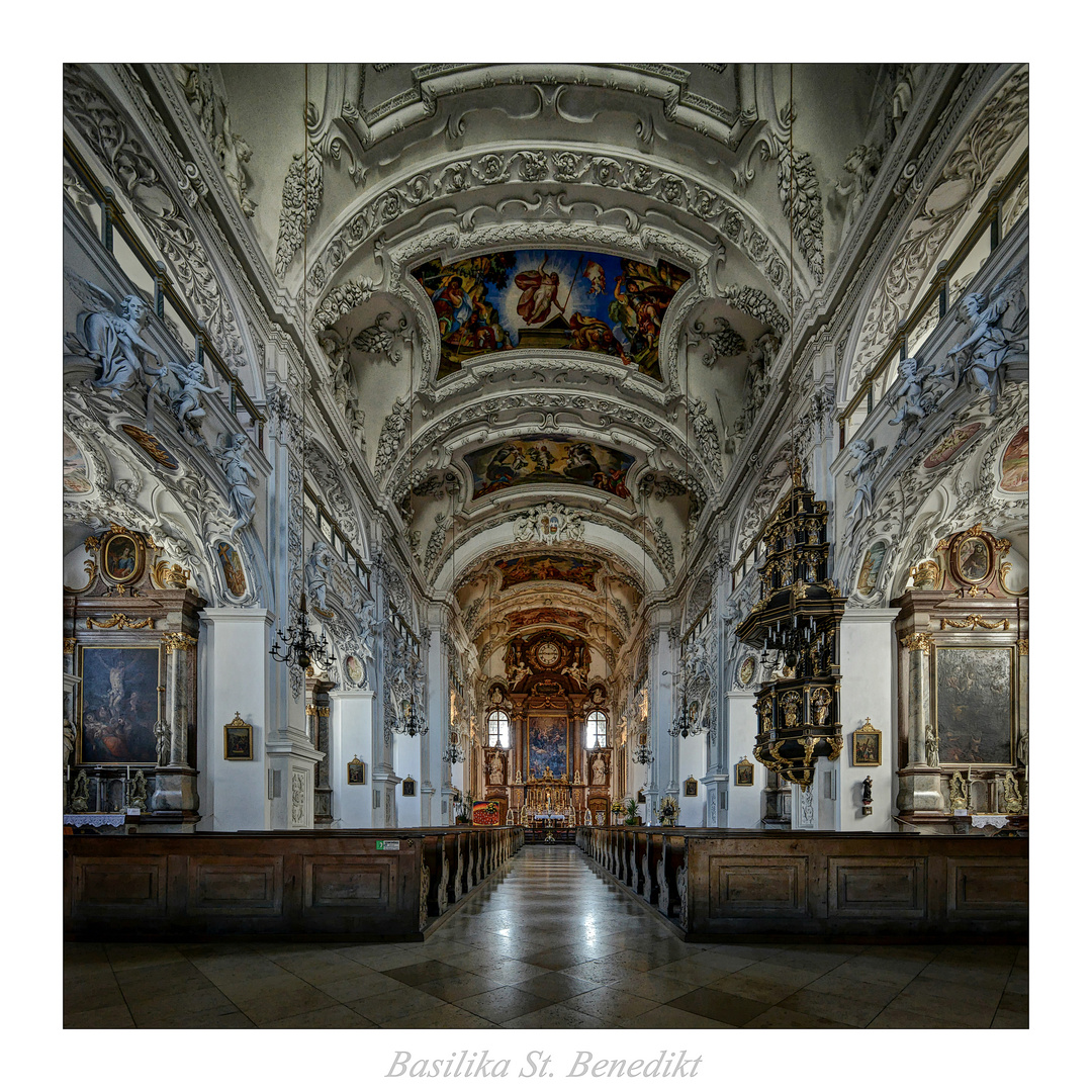 Klosterkirche St. Benedikt (Benediktbeuern) " Gott zu Gefallen..."