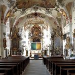 Klosterkirche St. Bernhard (Wald) Innenraum