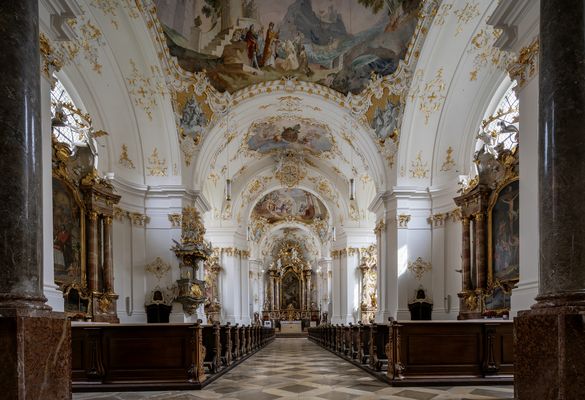 Klosterkirche St. Dionysius und Juliana Schäftlarn