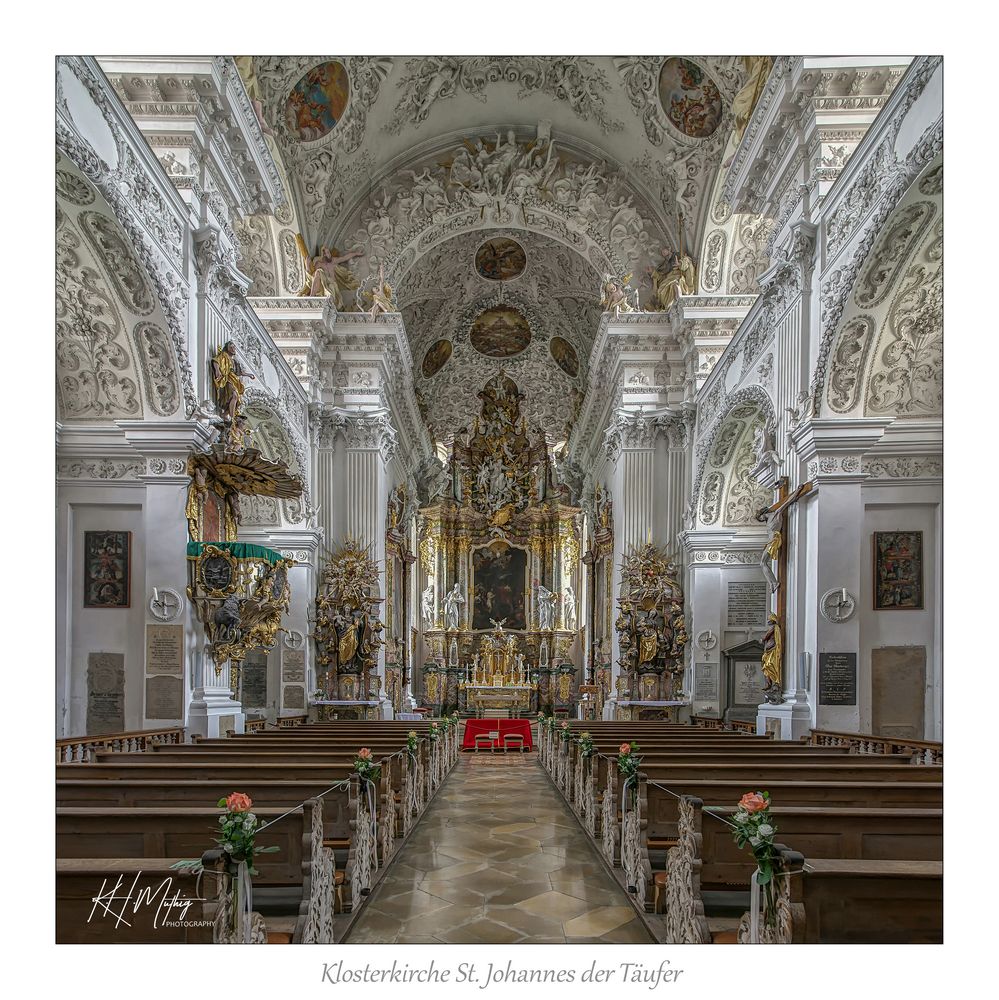 Klosterkirche St. Johannes der Täufer - Allmannshofen " Gott zu Gefallen... "
