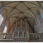 Klosterkirche - St. Lorenz - Schöningen " Blick zur Orgel aus meiner Sicht....."