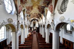 Klosterkirche St Magnus Blick des Organisten