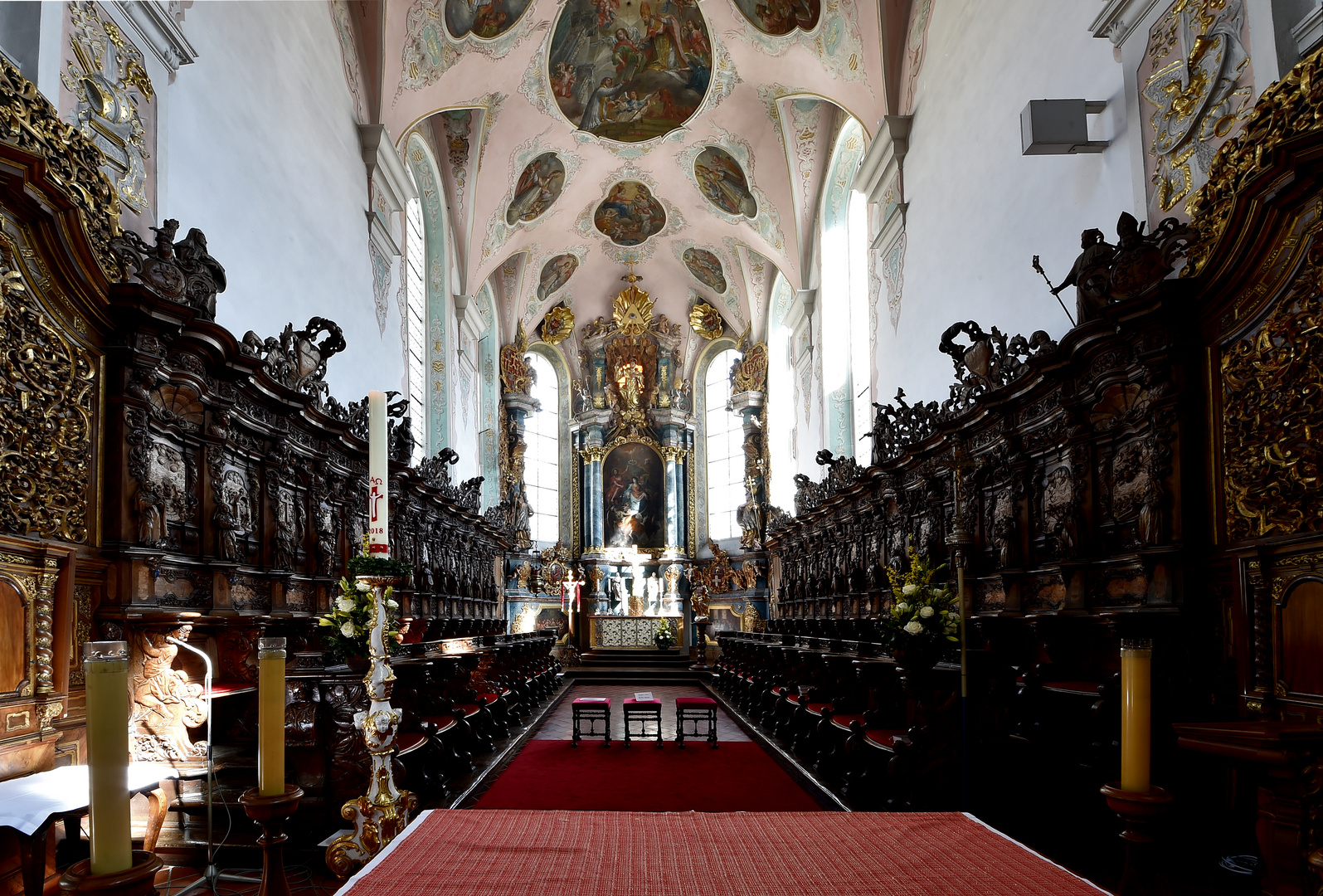 Klosterkirche St Magnus Blick durch den Chor