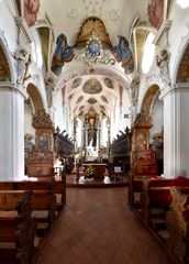 Klosterkirche St Magnus Blick zum Altar