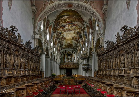 Klosterkirche St Magnus - Schussenried " Gott zu Gefallen ... " 