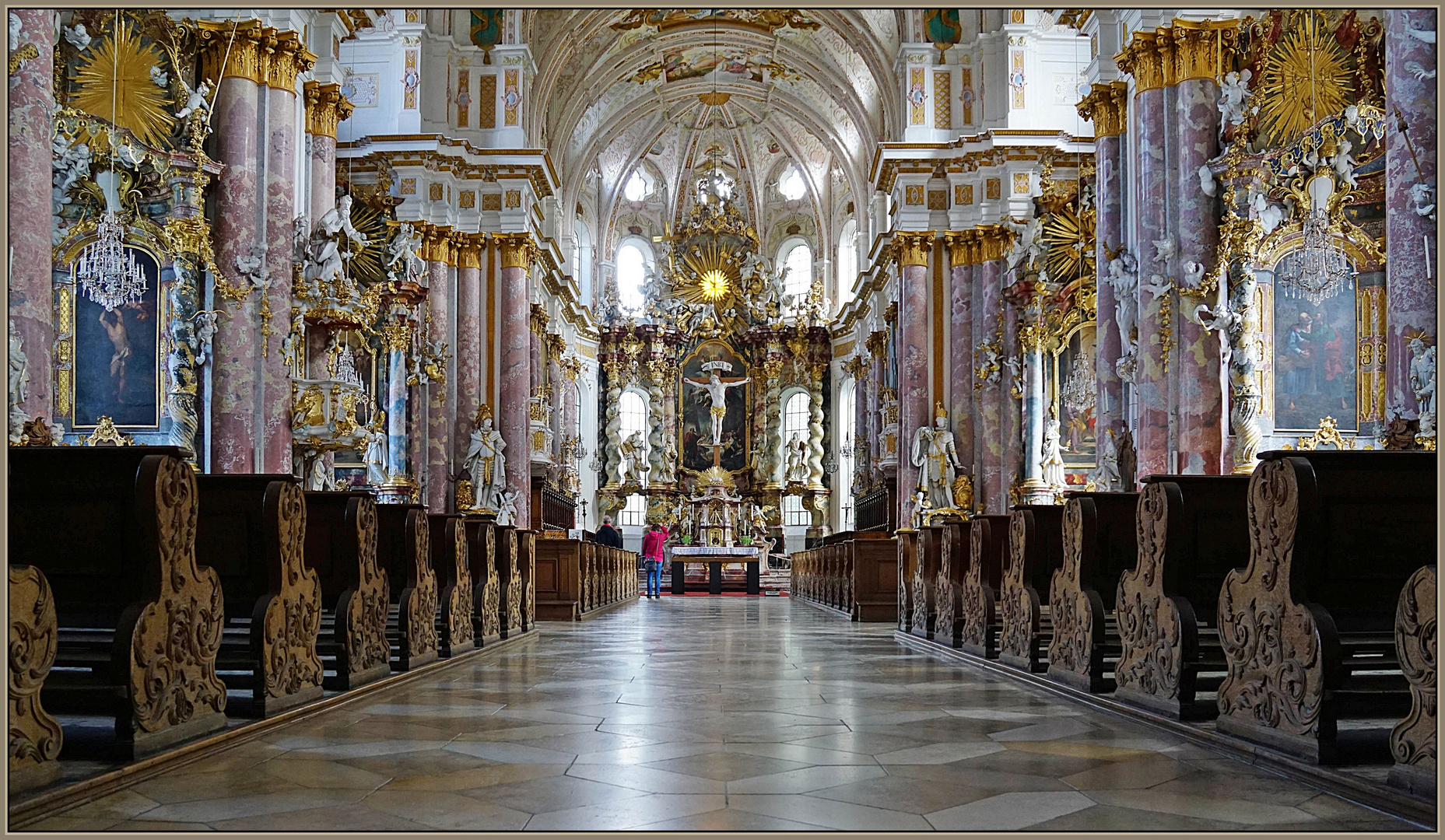 Klosterkirche St. Mariä Himmelfahrt, Fürstenfeld / Oberbayern (1)