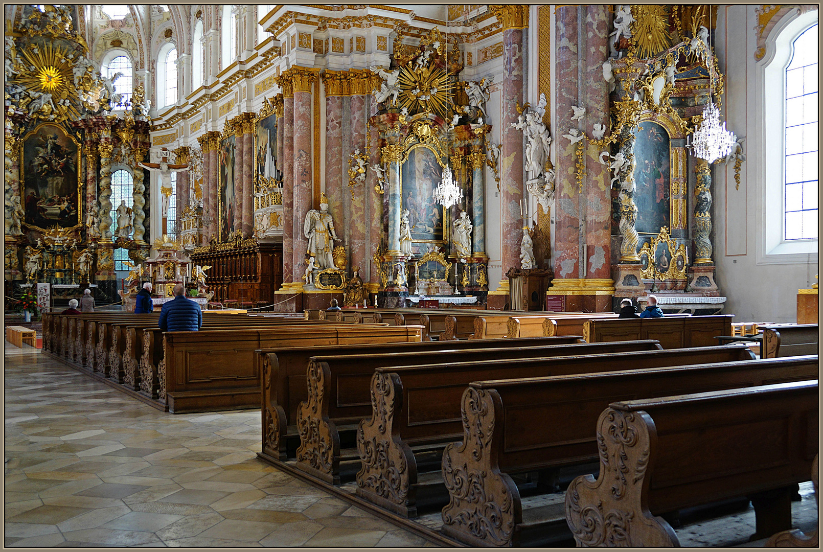 Klosterkirche St. Mariä Himmelfahrt, Fürstenfeld / Oberbayern (2)