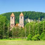 Klosterkirche St. Marien im Kloster Veßra, Eingefallener Berg