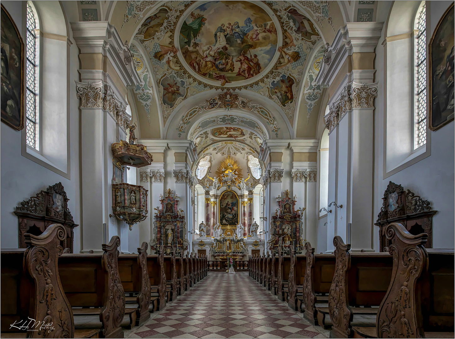 Klosterkirche St. Markus - Bad Saulgau/Sießen " Gott zu Gefallen... "