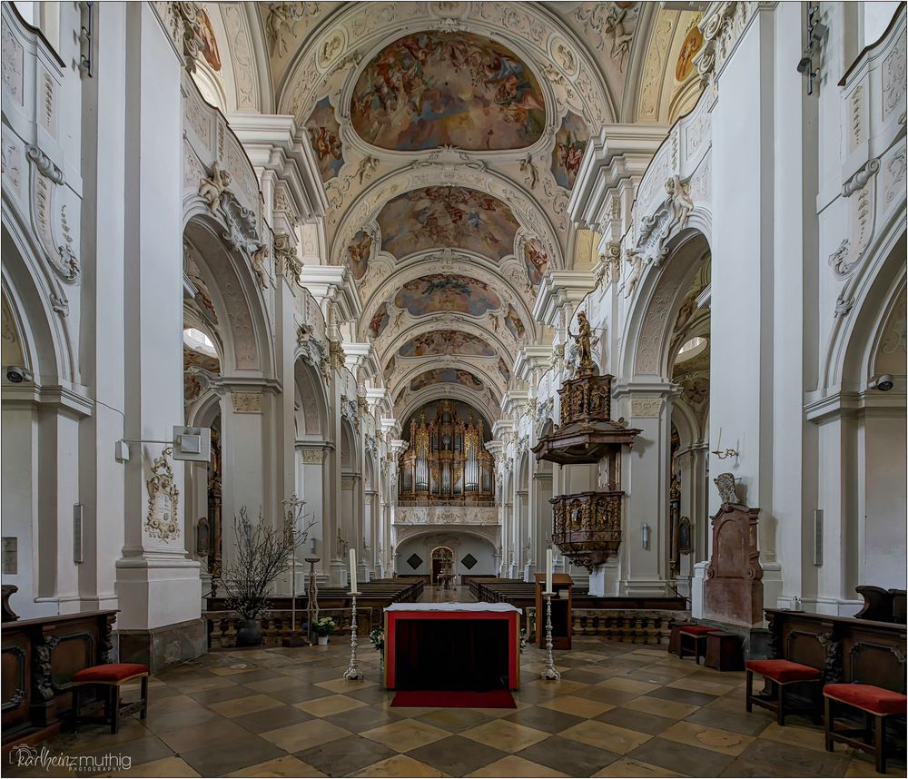 Klosterkirche St. Mauritius - Niederaltaich  " Gott zu Gefallen... "