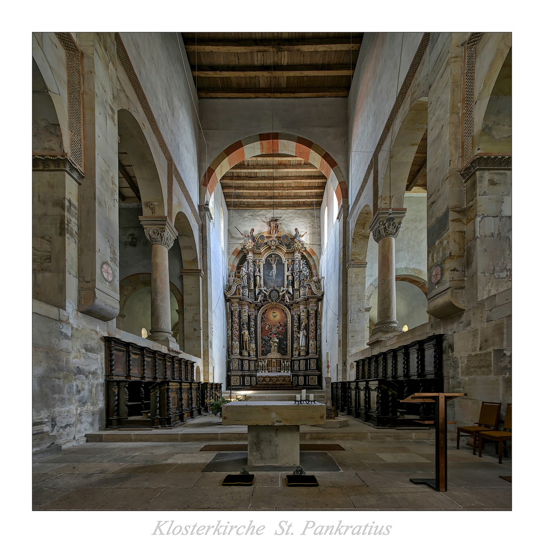 Klosterkirche St. Pankratius ( Hamersleben ) " Gott zu Gefallen... "