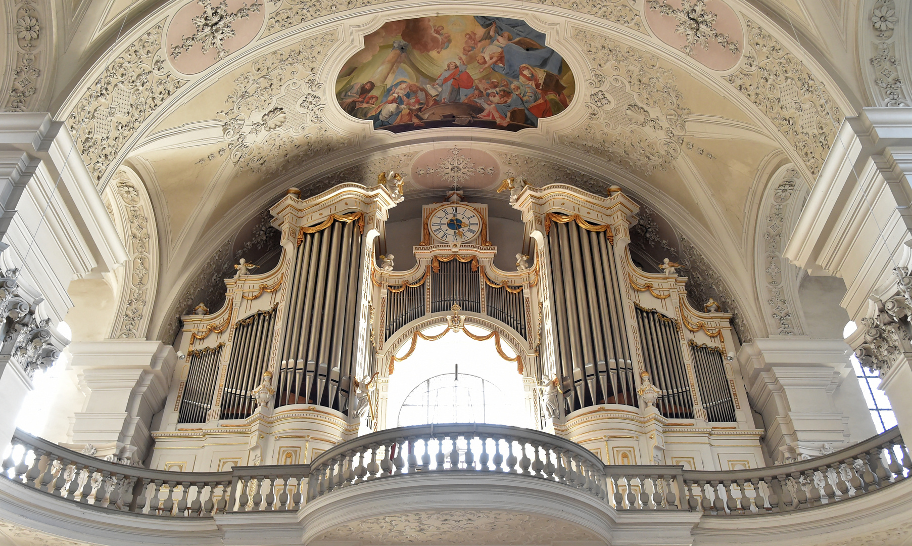 Klosterkirche St. Peter und Paul Weißenau Holzhey-Orgel