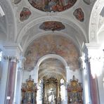 Klosterkirche St. Peter und Paul Weißenau Innenraum