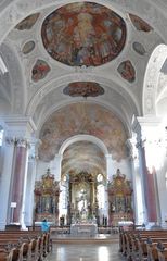 Klosterkirche St. Peter und Paul Weißenau Innenraum