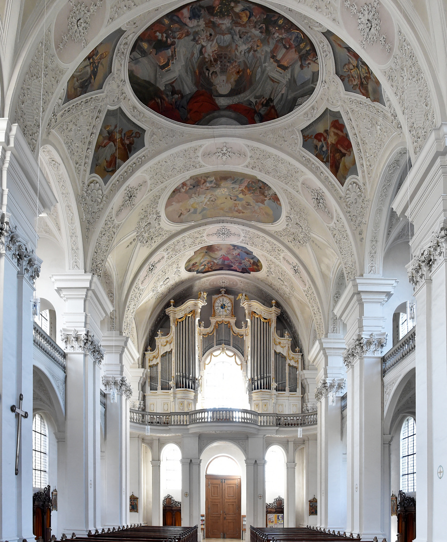 Klosterkirche St. Peter und Paul Weißenau Langschiff