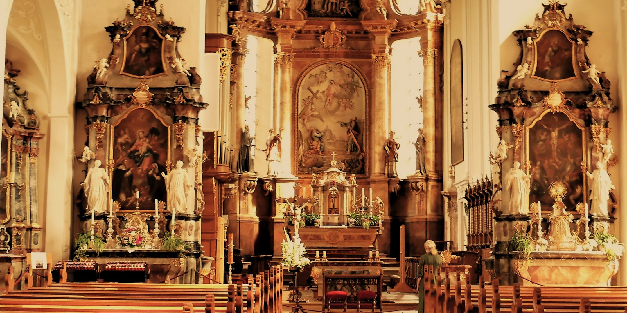 Klosterkirche St. Trudpert FROHE WEIHNACHTEN