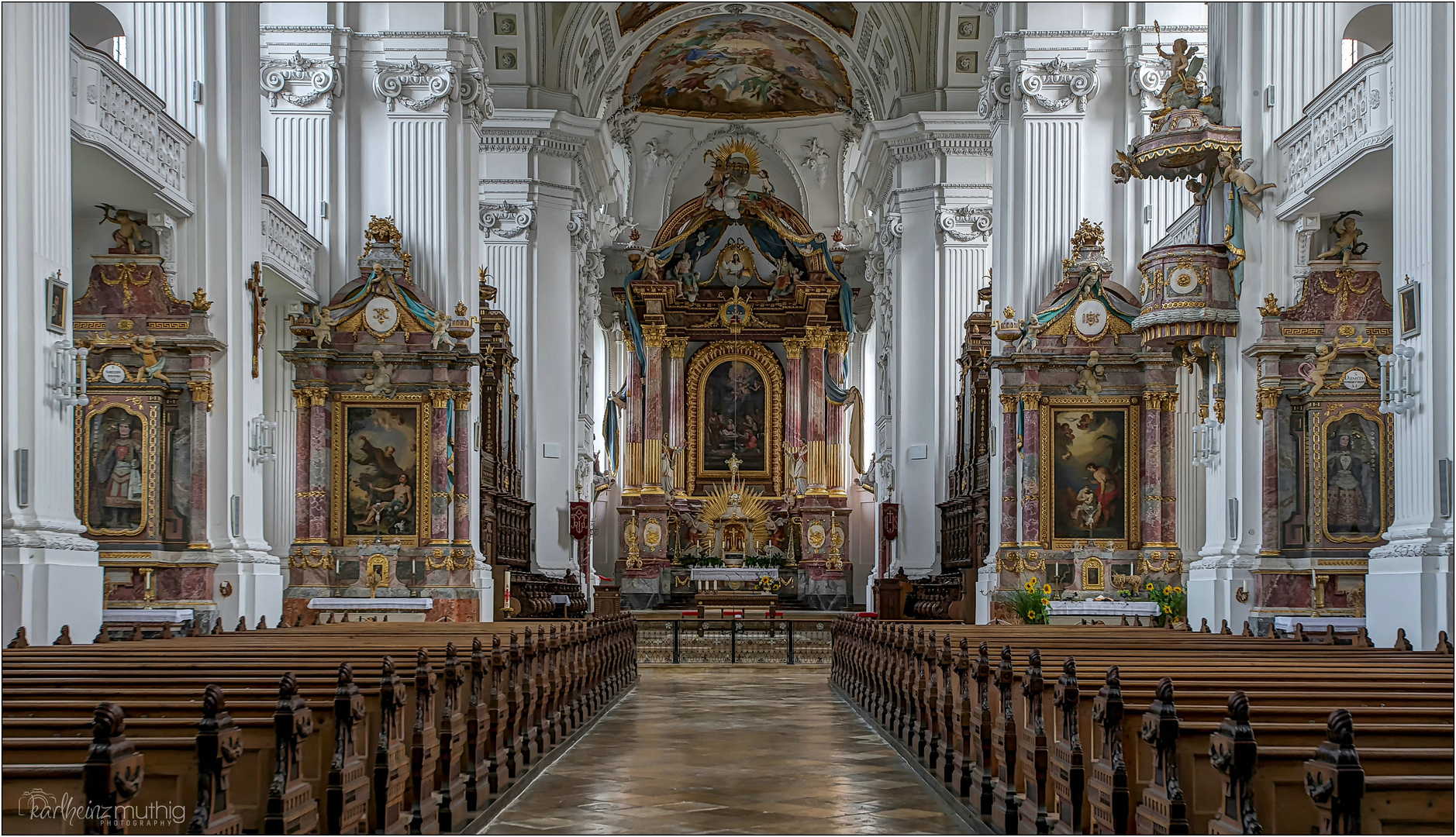 Klosterkirche St. Verena -  Rot a. d. Rot " Gott zu Gefallen... "