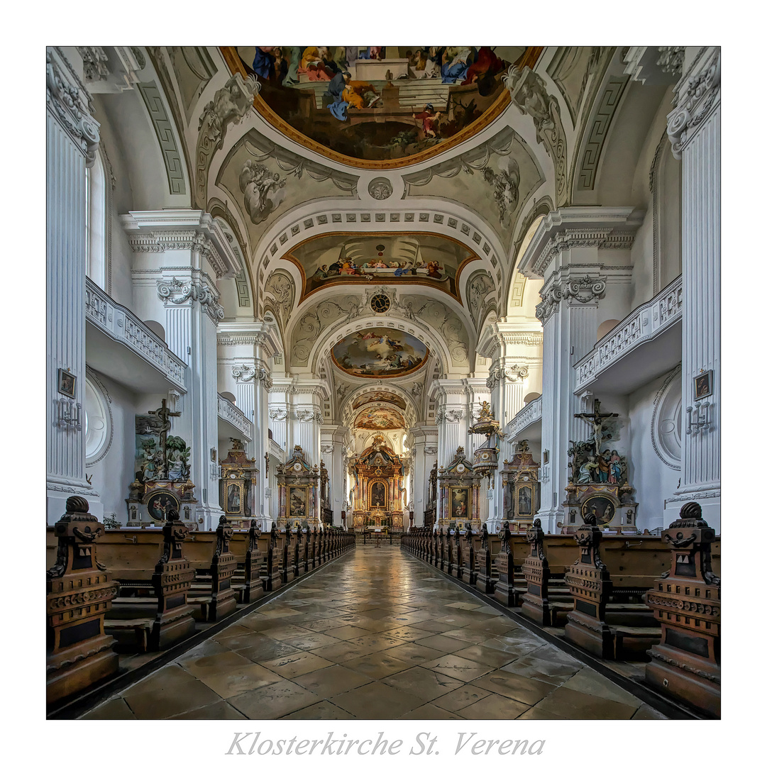 Klosterkirche St. Verena ( Rot an der Rot ) " Gott zu gefallen..."