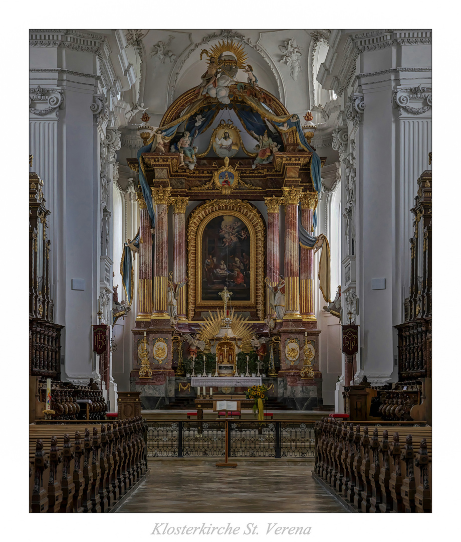 Klosterkirche St. Verena -Rot an der Rot " Gott zu Gefallen..."