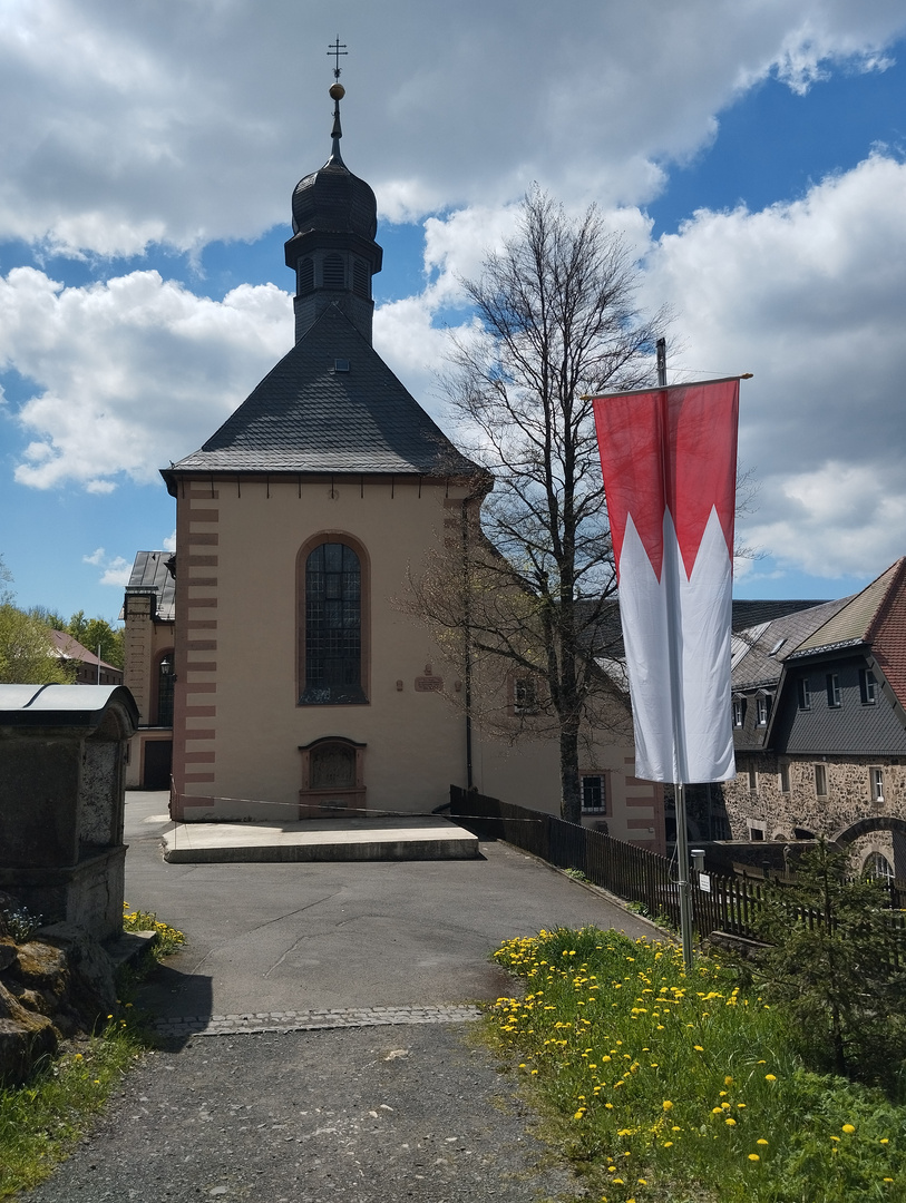 Klosterkirche vom Kloster Kreuzberg in der Rhön