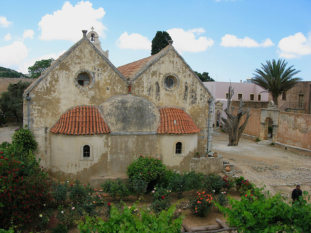 Klosterkirche von hinten