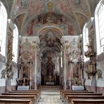 Klosterkirche Zur heiligsten Dreifaltigkeit Landsberg Innenraum