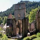 Klosterruine Allerheiligen  im Gegenlicht