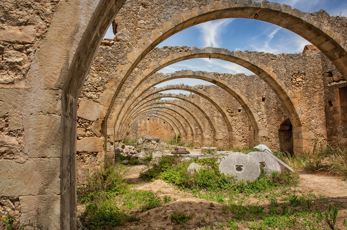 Klosterruine auf Kreta