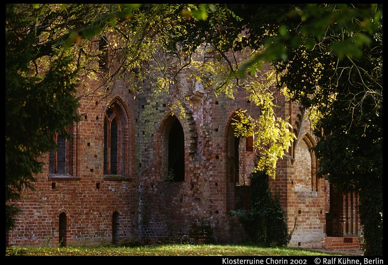 Klosterruine Chorin 2002