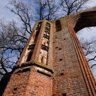 Klosterruine Eldena - Eingangstor-Säule