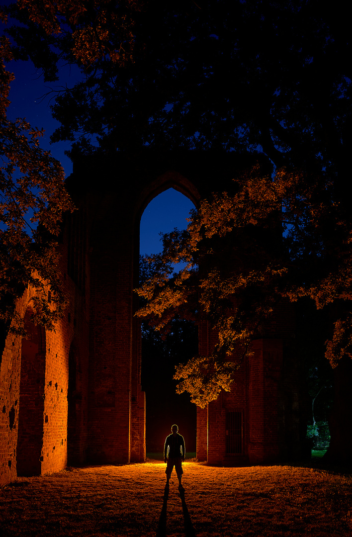 Klosterruine II zur blauen Stunde