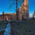 Klosterruine Limburg in Farbe