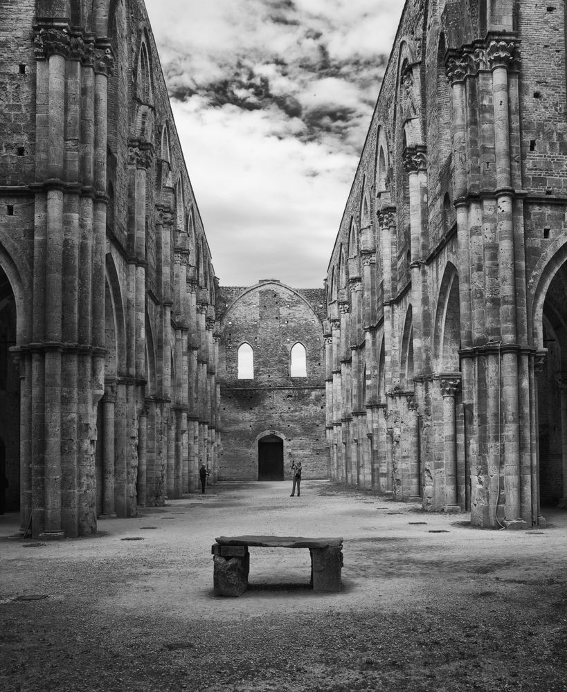 Klosterruine San Galgano, Toskana