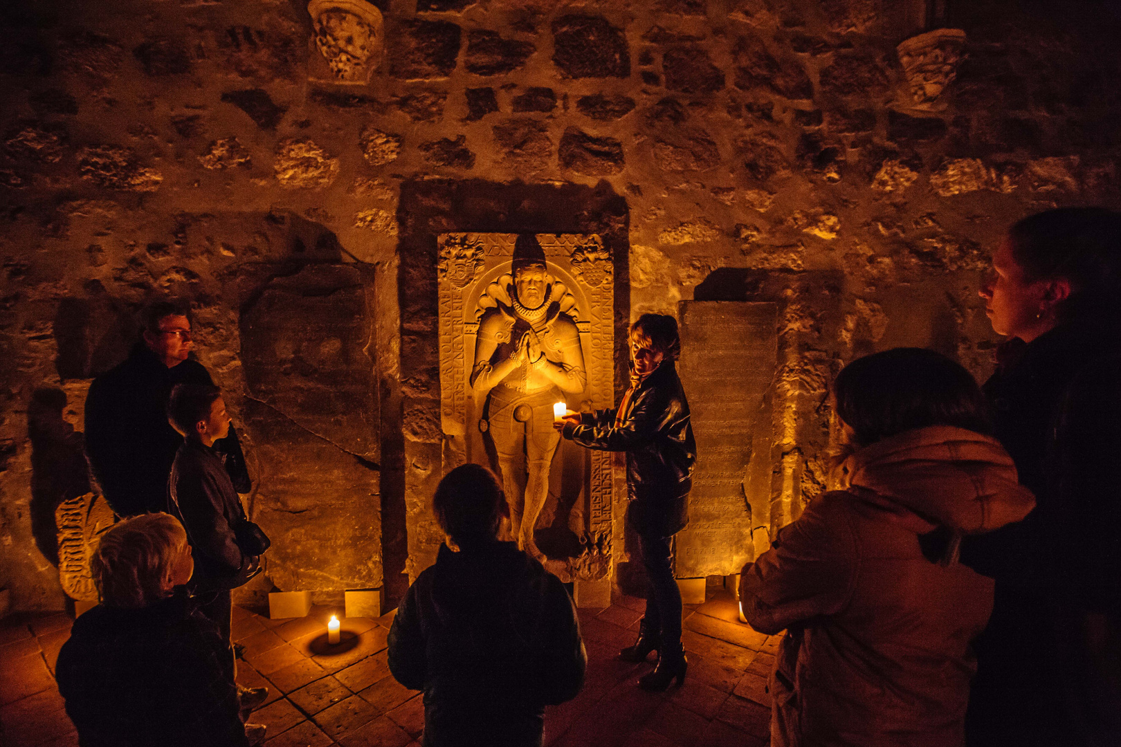 Klosterruine Walkenried - Führung bei Kerzenschein