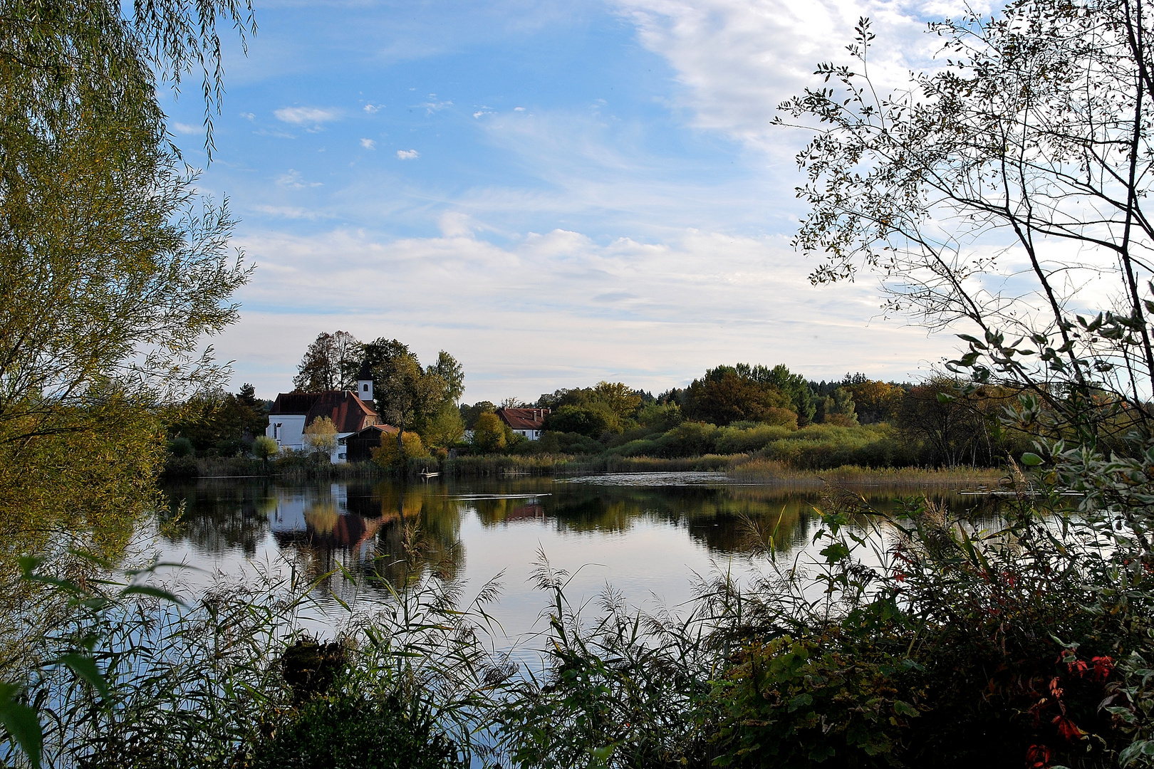 Klostersee bei Seeon.