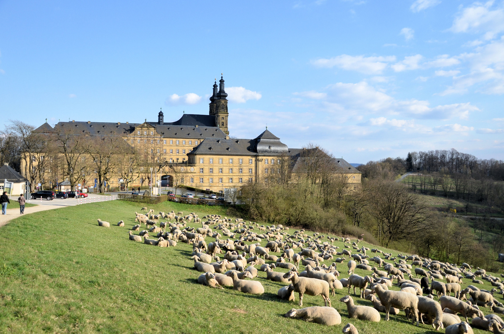 Klosterwiese Banz Ostern 2012