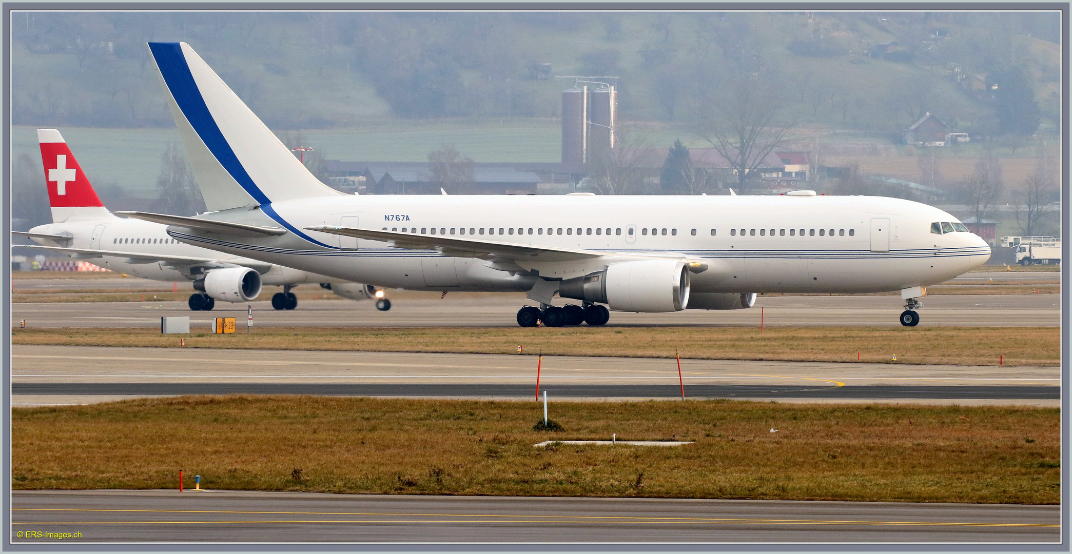 Kloten WEF 2020-01-21 923 (449) N767A Saudi Aramco Boeing 767-200 ©