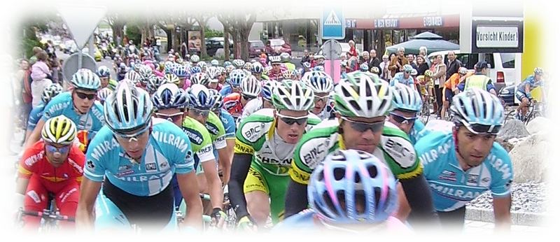 Kluge Köpfe schützen sich (Giro d'Italia 2006 in der Schweiz)