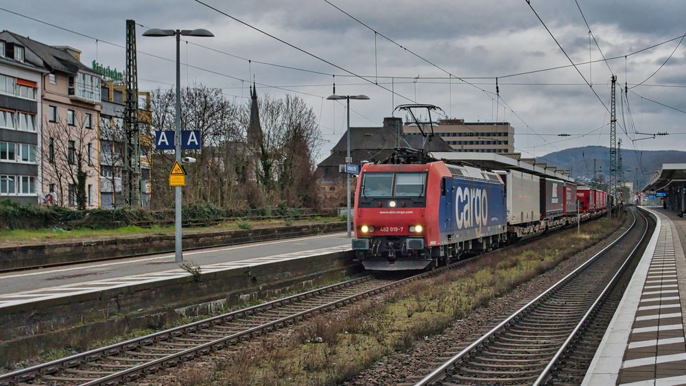 KLVZug in Koblenz Foto & Bild schienen, eisenbahn, gleise Bilder auf