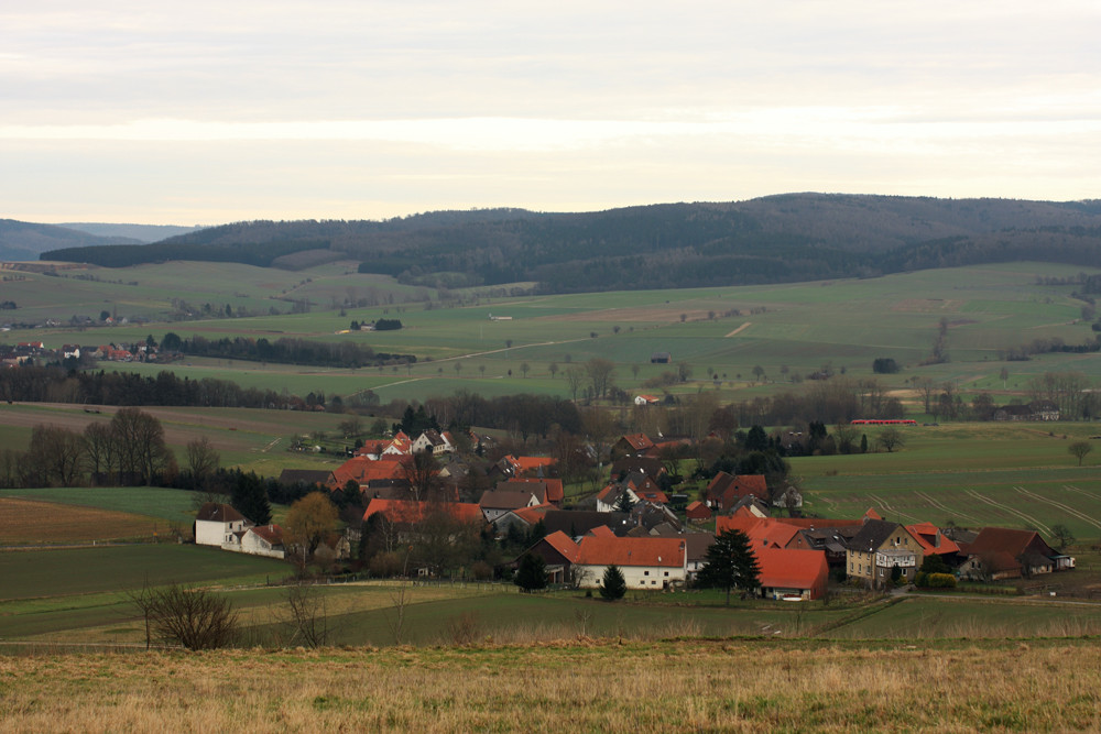 klweines Dorf im Solling