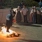 Klydonas ritual: jumping over the fire / Samos, Greece, 2010 part 2