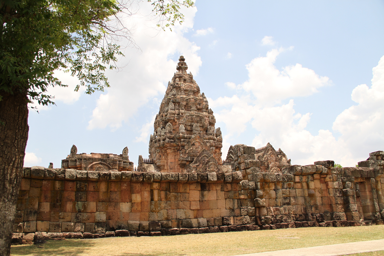 Kmer Tempel in Phanom Rung Thailand