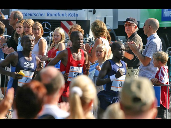 'Knackige Burschen' - Münster Marathon 2004