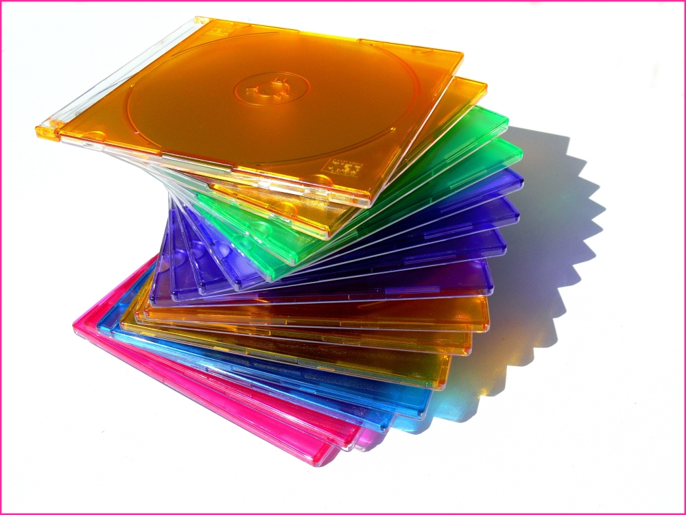 Knallige CD-Hüllen - Bild & Foto von Andrea S. Marschner aus Farben der