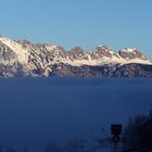 Knapp überm Nebel