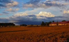 Knapp vor Sonnenuntergang